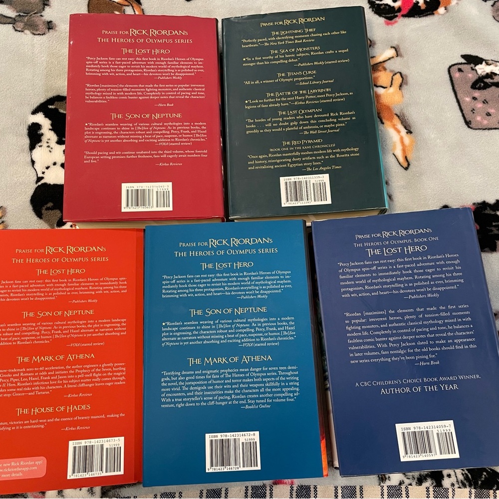 Rick Riordan The Complete Series - Picture 3 of 4
